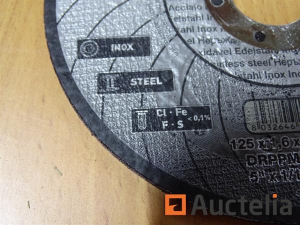 Grote foto 12 discs roestvrij staal metaal doe het zelf en verbouw gereedschappen en machines