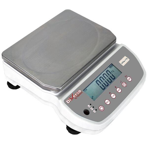Grote foto roestvrij stalen elektronische weegschaal 30kg x 1g diamond wr 30x1 l diversen overige diversen