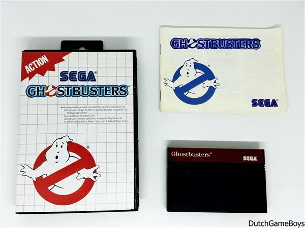 Grote foto sega master system ghostbusters spelcomputers games overige games
