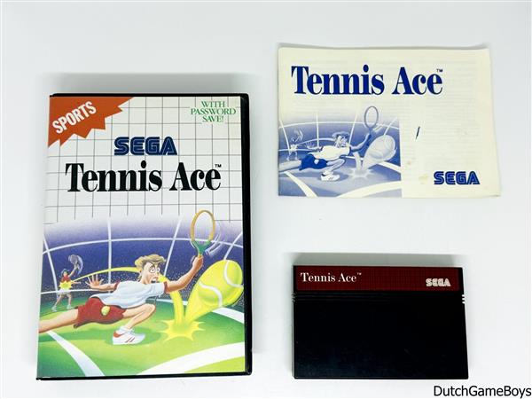 Grote foto sega master system tennis ace spelcomputers games overige games