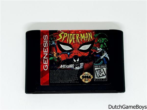 Grote foto sega genesis spider man spelcomputers games overige merken