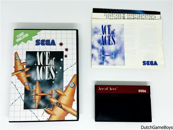 Grote foto sega master system ace of aces spelcomputers games overige games