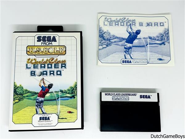 Grote foto sega master system world class leader board spelcomputers games overige games