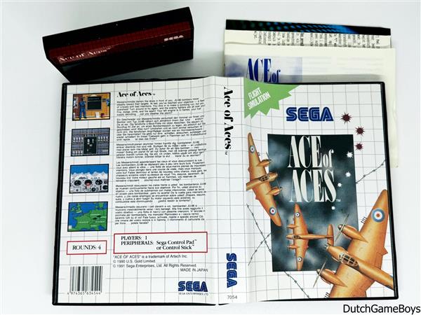 Grote foto sega master system ace of aces spelcomputers games overige games