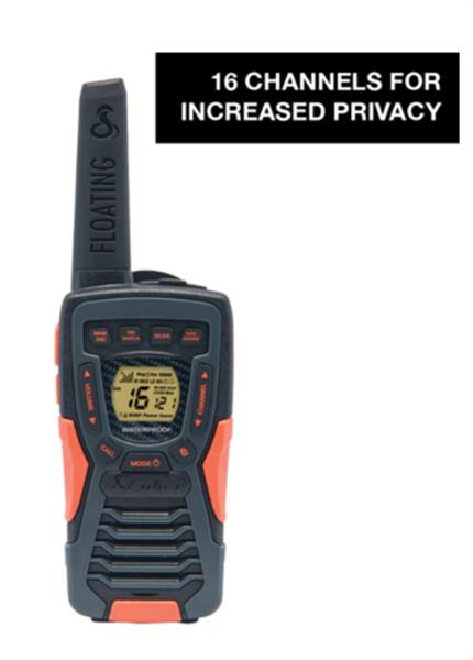 Grote foto cobra walkie talkie set telecommunicatie zenders en ontvangers
