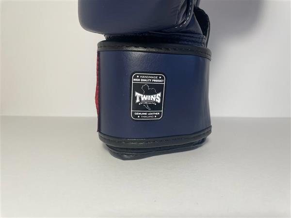 Grote foto twins bgvl3 navy blue 14oz bokshandschoenen sport en fitness vechtsporten en zelfverdediging