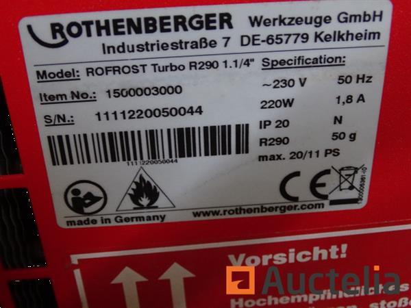 Grote foto pijp geller rothenberger rofrost turbo r90 1.1 4 doe het zelf en verbouw gereedschappen en machines