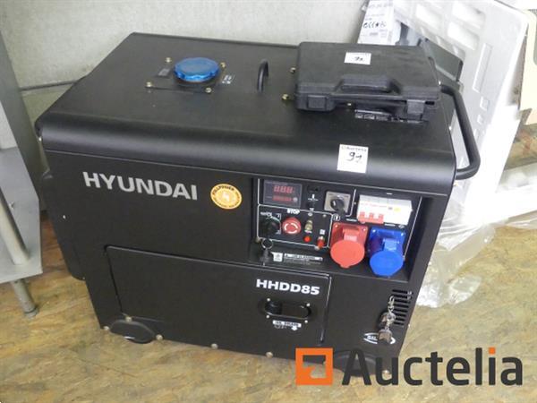 Grote foto generator diesel hyundai hhdd85 doe het zelf en verbouw aggregaten