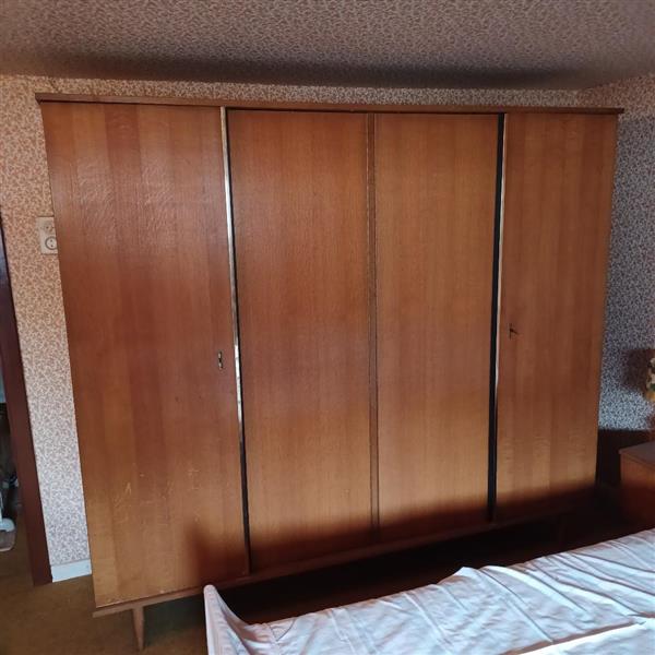 Grote foto vintage slaapkamer enkel kleerkast huis en inrichting complete slaapkamers