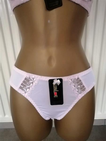Grote foto babyroze bh zonder beugel met slip d cups kleding dames ondergoed en lingerie