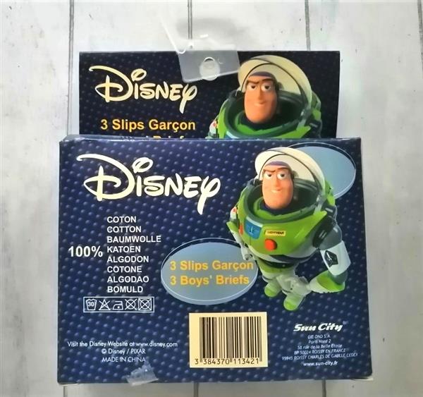 Grote foto set van 3 jongensslips met buzz lightyear 4 5 jr kinderen en baby maat 104