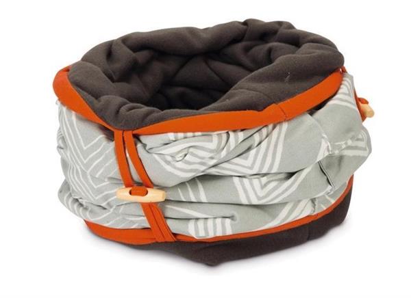 Grote foto beeztees crupa katten tunnel grijs dieren en toebehoren katten accessoires