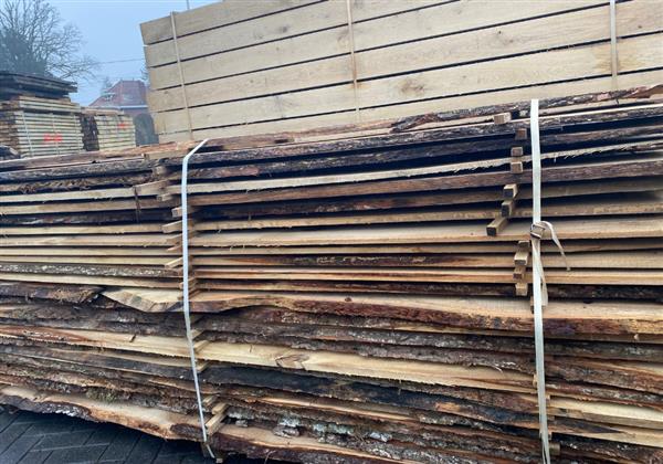 Grote foto eiken boomkant d class planken doe het zelf en verbouw hout en planken
