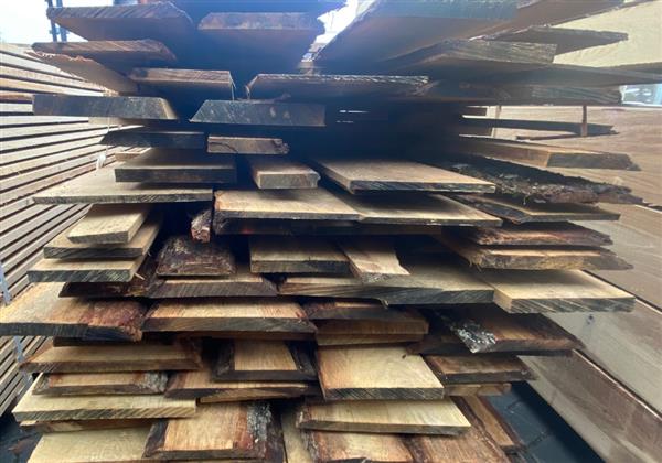 Grote foto eiken boomkant d class planken doe het zelf en verbouw hout en planken