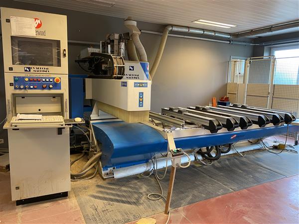 Grote foto masterwood cnc bewerkingscentrum platen doe het zelf en verbouw gereedschappen en machines