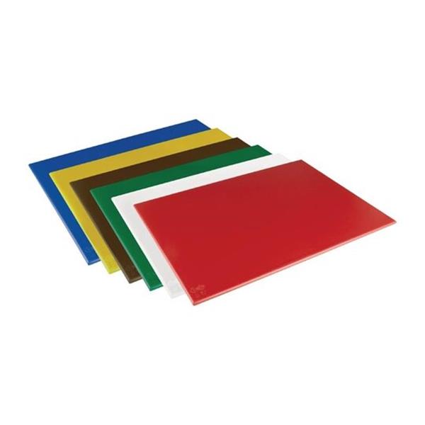 Grote foto hygiplas kleurcode snijplank rood 600x450x12mm diversen overige diversen
