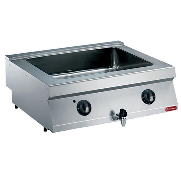 Grote foto elektrisch bain marie gn 2 1 diepte 150 mm top diamond e17 bm8t n diversen overige diversen