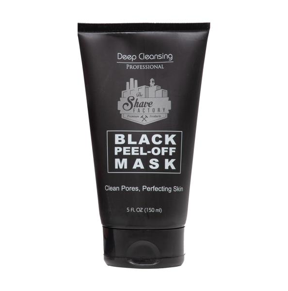 Grote foto the shave factory black peel off mask 150ml kleding dames sieraden