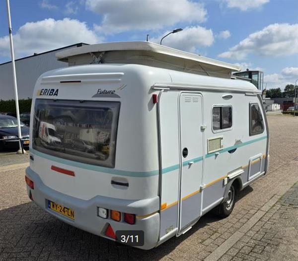 Grote foto eriba future 480 s 2000 hefdak vast bed caravans en kamperen caravans