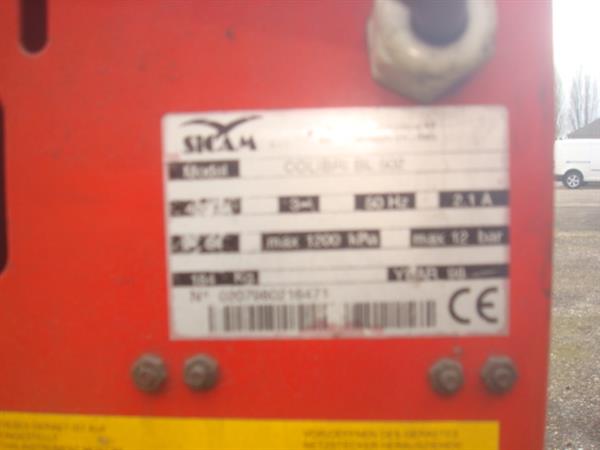 Grote foto banden demontage apparaat banden apparaat sicam auto diversen gereedschap