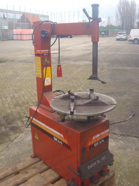 Grote foto banden demontage apparaat banden apparaat sicam auto diversen gereedschap