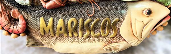 Grote foto pubbord chefkok mariscos van alan agohob antiek en kunst curiosa en brocante