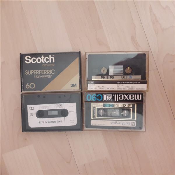 Grote foto cassettes cd en dvd cassettebandjes