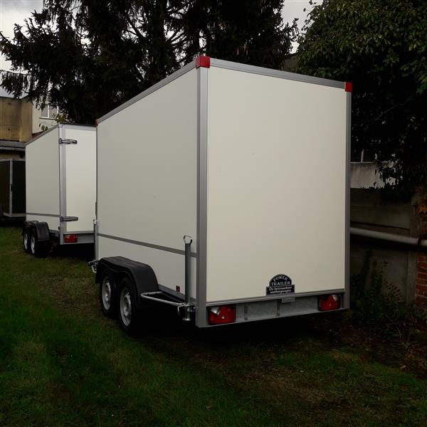 Grote foto aanhangwagen trailer met zijluik auto diversen aanhangers