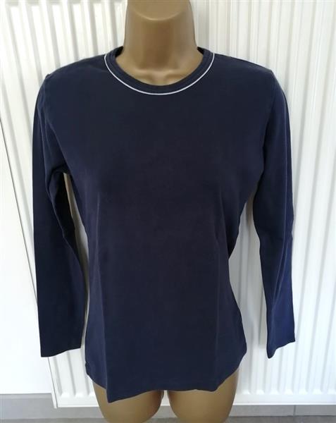 Grote foto 2 elegante marineblauwe longsleeves maat 38 kleding dames tops
