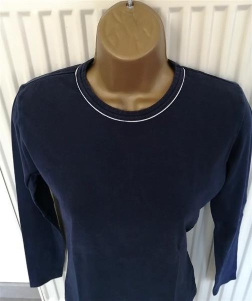 Grote foto 2 elegante marineblauwe longsleeves maat 38 kleding dames tops