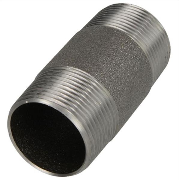 Grote foto gietijzer dubbelnippel 1 x 100mm doe het zelf en verbouw sanitair