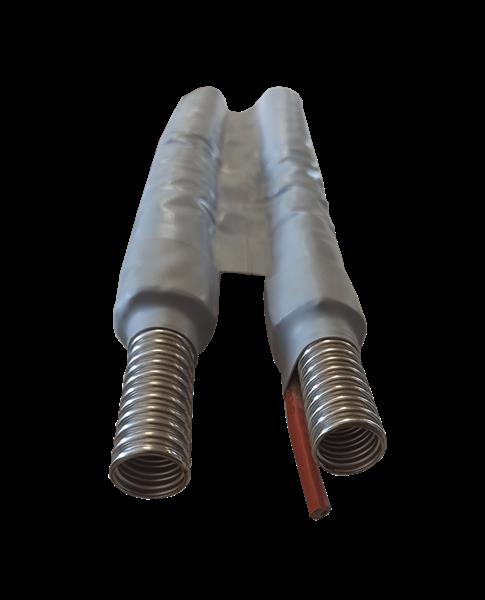 Grote foto solar spiraalbuis leidingwerk voor zonneboiler met prisma pro aerogel isolatie 10 meter dubbel dn1 doe het zelf en verbouw sanitair