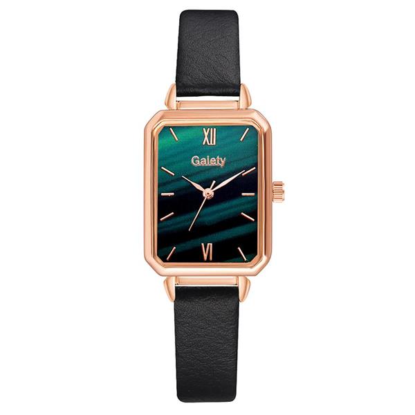Grote foto luxe vierkant horloge voor dames armband met quartz wijzerplaat mesh kleding dames horloges