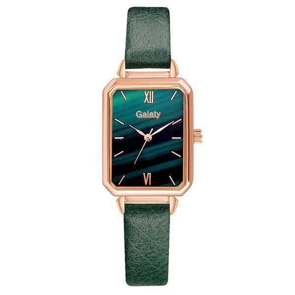 Grote foto luxe vierkant horloge voor dames armband met quartz wijzerplaat mesh kleding dames horloges