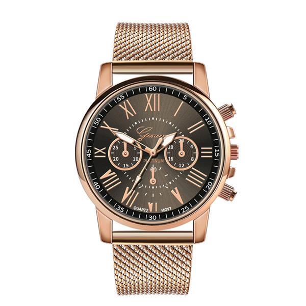 Grote foto luxury watch for women fashionable quartz movement mesh strap business kleding dames horloges