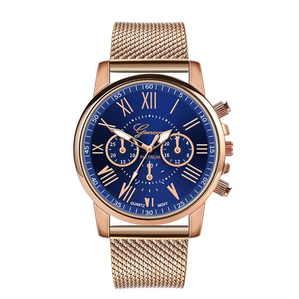 Grote foto luxury watch for women fashionable quartz movement mesh strap business kleding dames horloges