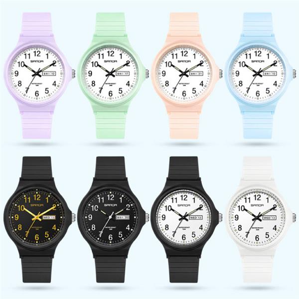 Grote foto minimal wristwatch for women calendar watch waterproof luminous clock ladies kleding dames horloges