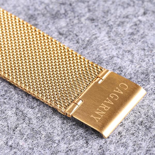 Grote foto luxe kristal quartz horloge voor heren waterdicht gouden polshorloge roestvrij stalen klok kleding dames horloges