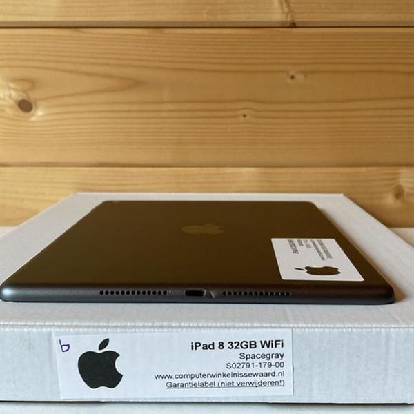 Grote foto magazijn opruiming apple ipad 8 model 2020 zwart 32gb 10.2 wifi 4g garantie telecommunicatie ipad