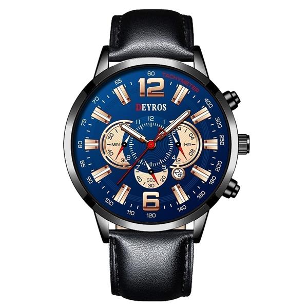 Grote foto roestvrijstalen sporthorloge voor heren quartz horloge kalender lichtgevende klok staal kleding dames horloges