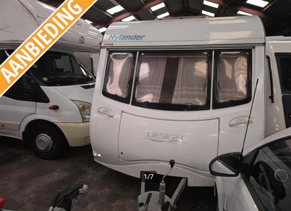 Grote foto hylander design 410 mtr. 2001 eindk. mover caravans en kamperen caravans