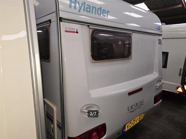 Grote foto hylander design 410 mtr. 2001 eindk. mover caravans en kamperen caravans