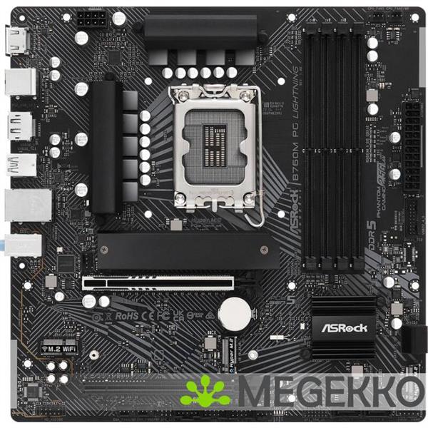 Grote foto asrock b760m pg lightning computers en software moederborden
