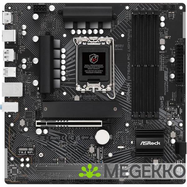Grote foto asrock b760m pg lightning computers en software moederborden