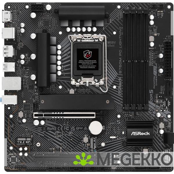 Grote foto asrock b760m pg lightning computers en software moederborden