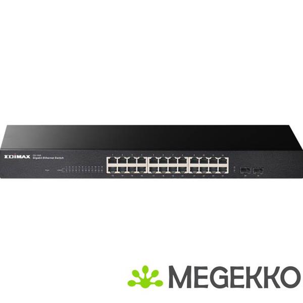 Grote foto 26 port gigabit switch with 2 sfp ports computers en software netwerkkaarten routers en switches