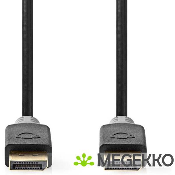 Grote foto displayport kabel displayport male displayport male 8k 60hz verguld 2.00 m rond pvc computers en software overige computers en software