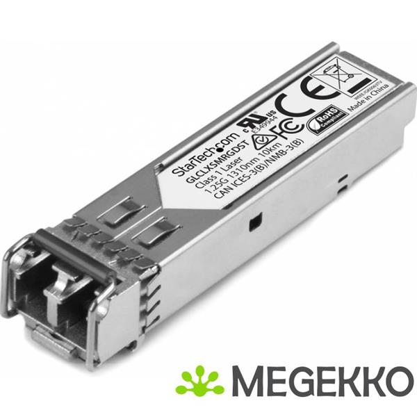 Grote foto startech.com gigabit glasvezel 1000base lx sfp ontvanger module cisco glc lx sm rgd compatibel sm lc computers en software netwerkkaarten routers en switches