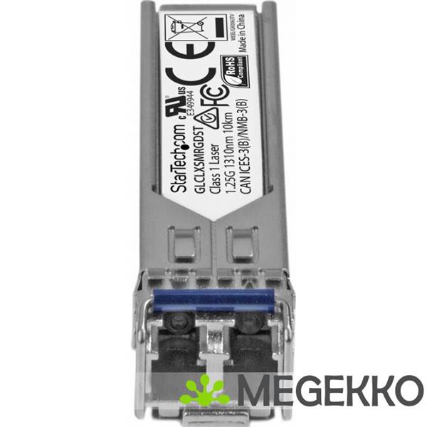 Grote foto startech.com gigabit glasvezel 1000base lx sfp ontvanger module cisco glc lx sm rgd compatibel sm lc computers en software netwerkkaarten routers en switches