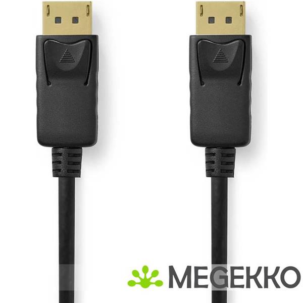 Grote foto displayport kabel displayport male displayport male 8k 60hz verguld 3.00 m rond pvc computers en software overige computers en software